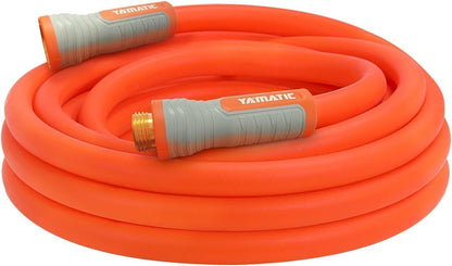 YAMATIC Heavy Duty Garden Hose 5/8 in x 30 ft with Swivel Fitting, Super Flexible Water Hose