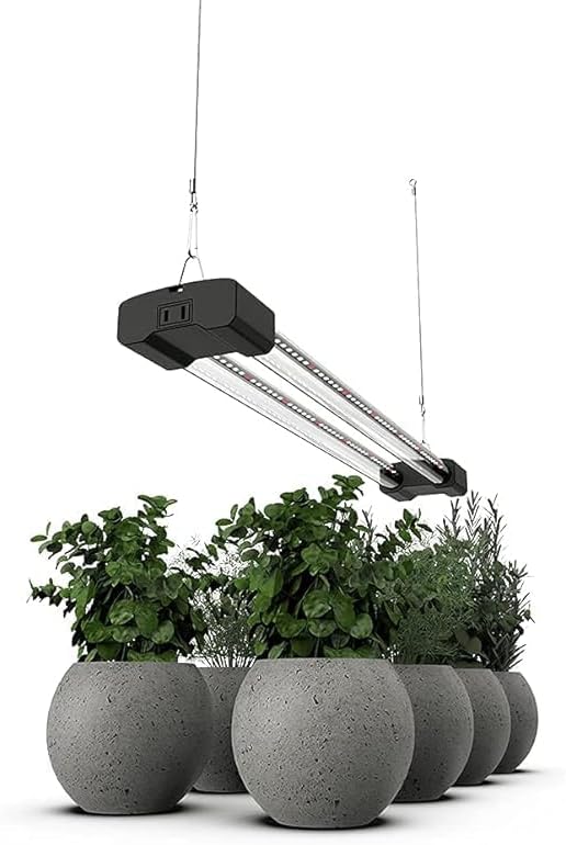 DYMOND BoostGro LED Grow Light Full Spectrum Linkable 5000K Daylight + 660nm Red Indoor Plant