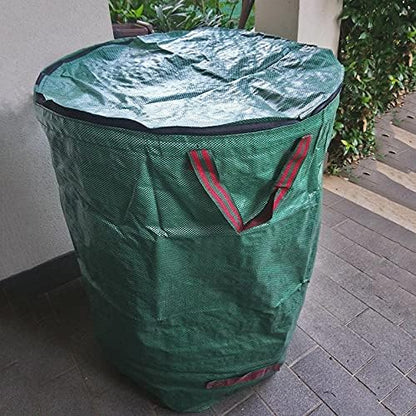 79 Gallons Lawn Leaf Bags, Yard Waste Bag, Reusable Gardening Leaf Collet Bag, Patio Garden Weed