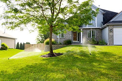 Rain Bird 32HE In-Ground Pro Rotor Pop-up Sprinkler System Kit with Click-N-Go Garden Hose
