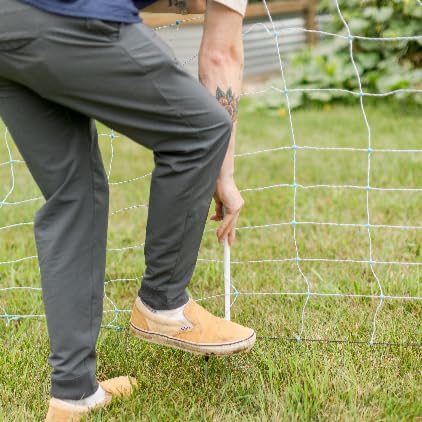 Starkline 42" x 164' Standard Electric Poultry Netting Solar Kit | All-in-One Electric Fence Kit