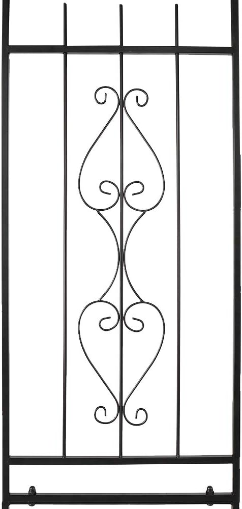 Outvita 7.5Ft Garden Arch Arbor, Steel Frame Stand Trellis, Arbour Archway for Wedding Ceremony