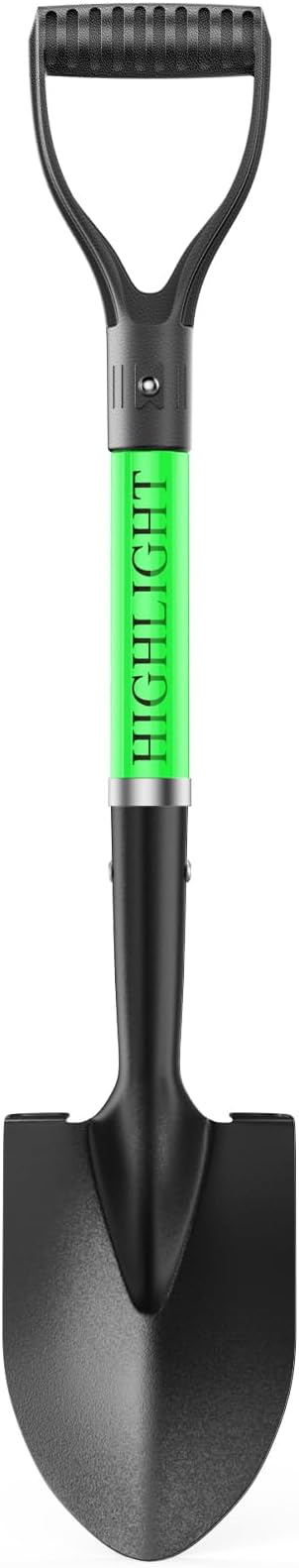 HIGHLIGHT Kids Shovel, Small Shovels for Digging, Overall Length 28 Inches, Mini D Handle