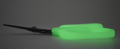 Obsidian Drake Pro Hort Trimming Scissors - Non-Stick Fluorine L-Shape Blade - Glow in the Dark