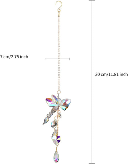 Sun Catchers Indoor Window Hanging Crystal Beads Dragonfly Prism Suncatcher Ornament Rainbow Maker