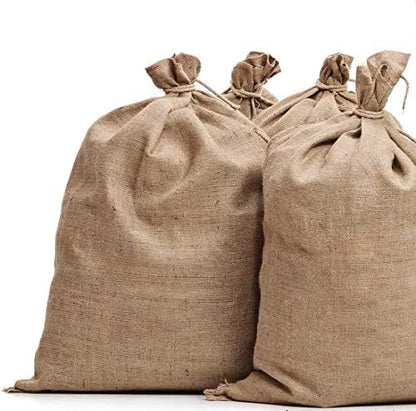 Burlap Bags 22" x 36" - Great for Planting/Gardening - Kids Sack Bag - Plant Covers - Food Grade