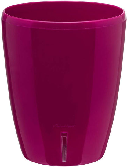 Santino 5.5 Inch ORCHIDEA Self Watering Pots for Orchids in Lilac - Decorative Wicking Planter with