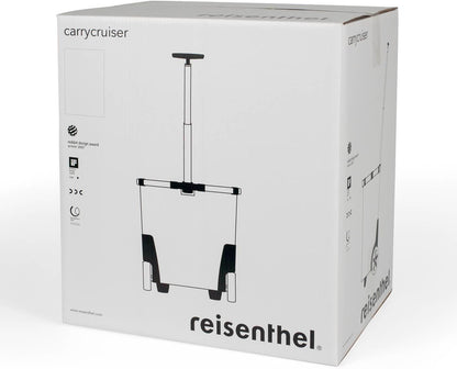 reisenthel carrycruiser dots - Portable Shopping Trolley with Sturdy Aluminum Frame, Shoulder Strap