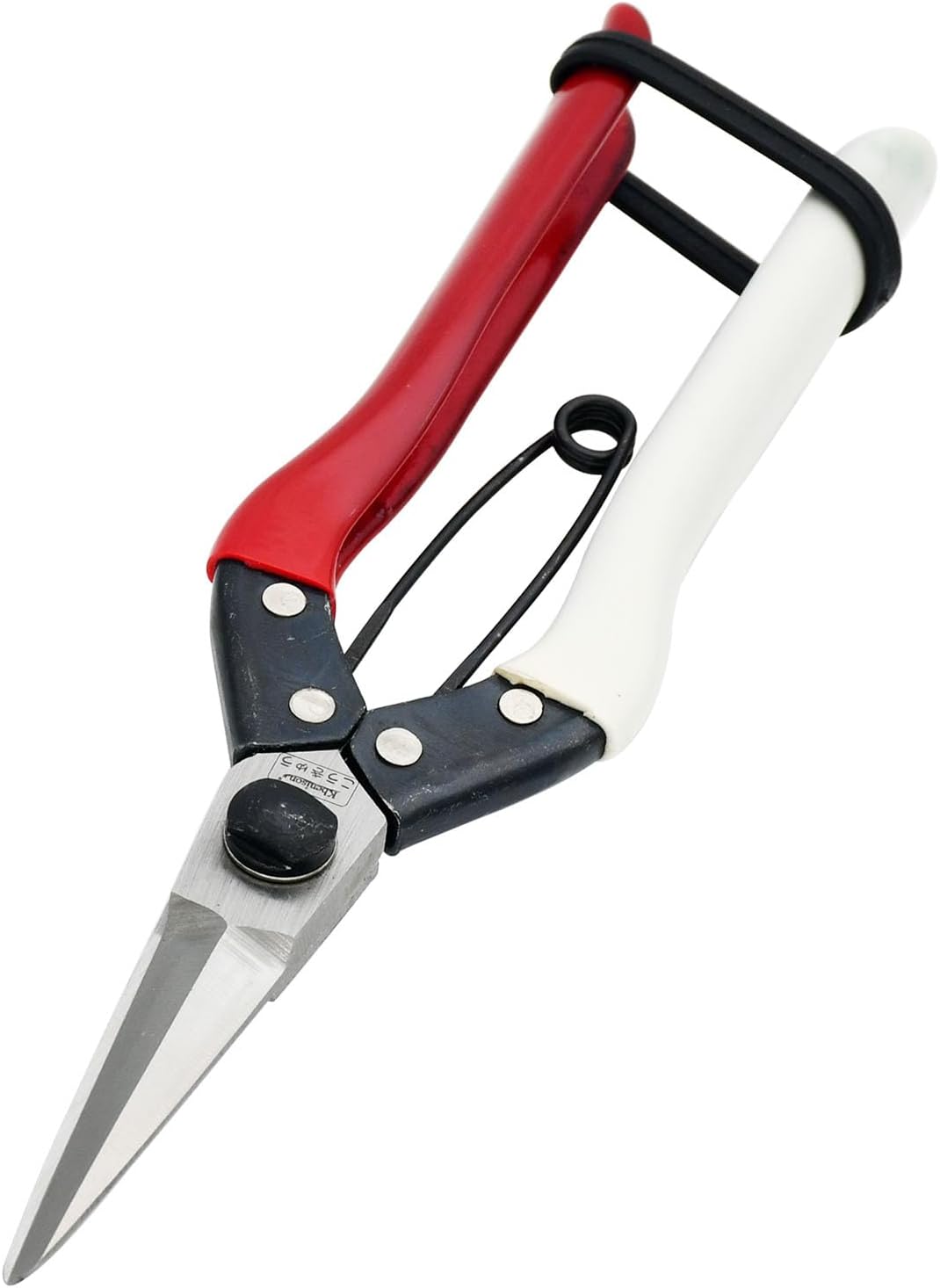 Double-Edge Garden Shears Micro-Tip Pruning Shears Extra Heavy Straight Garden Scissors Effortless