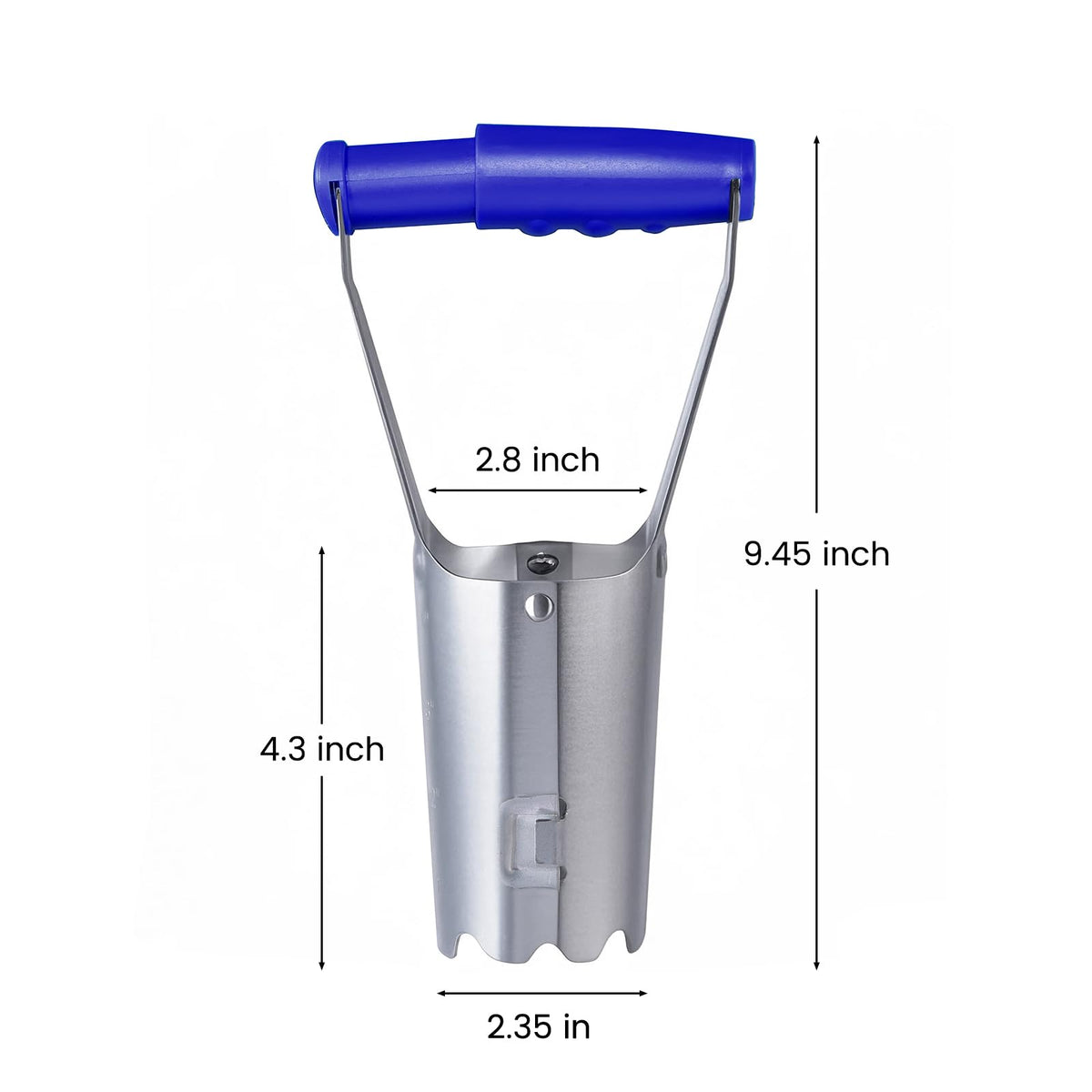 XVBITOR Bulb Planter Tool, Bulb Transplanter with Bend Free