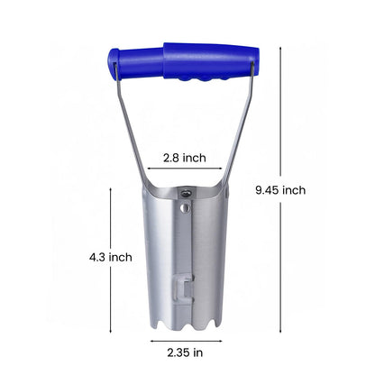 XVBITOR Bulb Planter Tool, Bulb Transplanter with Bend Free