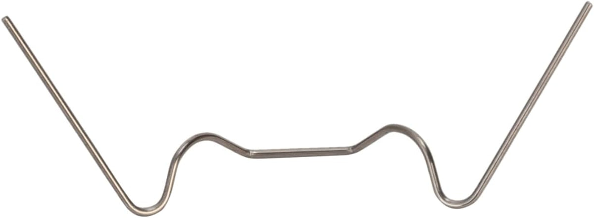 Greenhouse Glazing Clips, Pack of 50 Stainless Steel W Type Clip Leaf Spring Clips, Aluminium