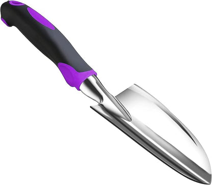 Garden Tool Shovel for Digging Gardening Trowel for Lawn Planting Alloy Spade Plastic Handle Anti