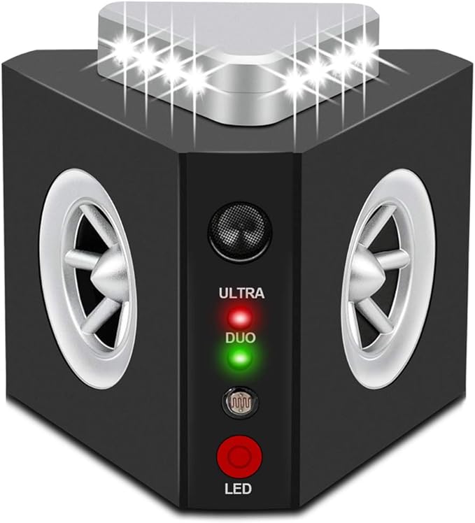 Rodent Repellent Ultrasonic Plug-in Indoor Mouse Repellent Rat Mice Deterrent Ultrasonic Pest