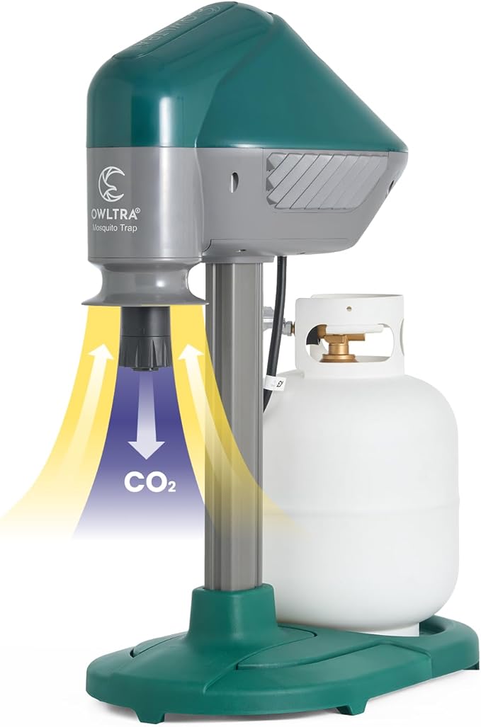 OWLTRA MT2410 Outdoor Super Effective Mosquito Trap, Quiet, Odorless, All-Weather Insect Control