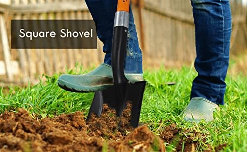 Ashman Transfer Shovel (2 Pack) – 41 Inches Long D Grip with Durable Handle – A Premium Quality