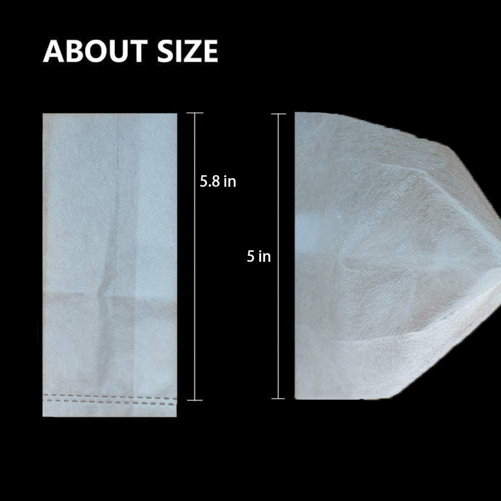 100Pcs Nursery Growing Bags，5.8"x5"nonwoven Fabric Seedlings Grow Bag for Plants，Fabric Plant