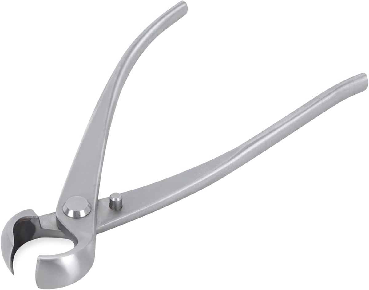 Bonsai Branch Cutter, 7in(180mm) Stainless Steel Concave Knob Cutter Tree Limb Cutter Bonsai