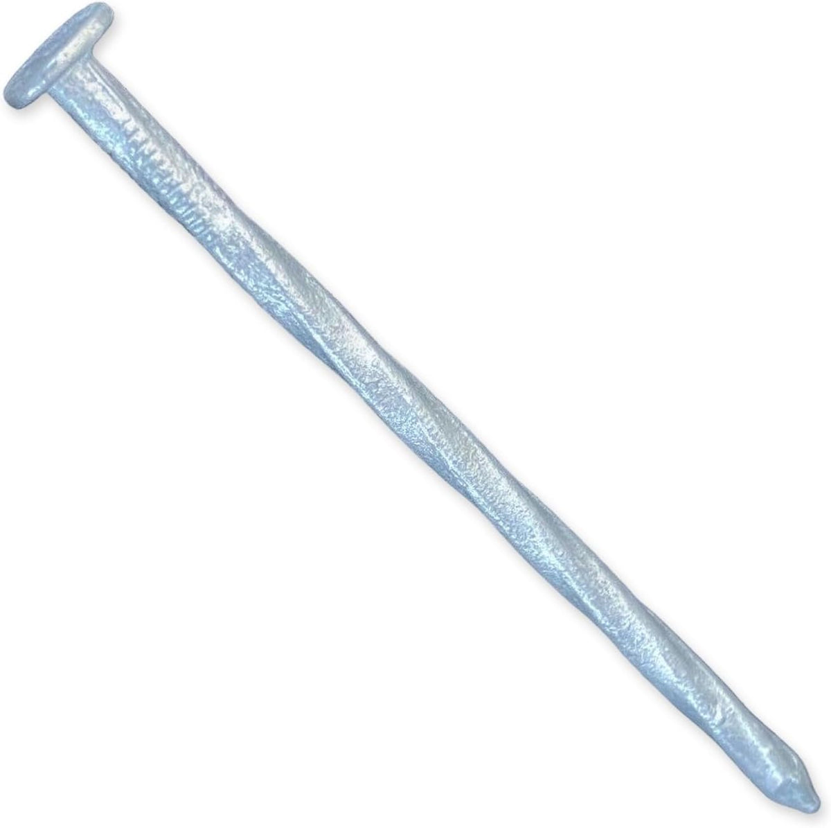4 in. Galvanized Spiral Landscape Edging Spikes - 7 Gauge Steel (4 inch, 400, Count)