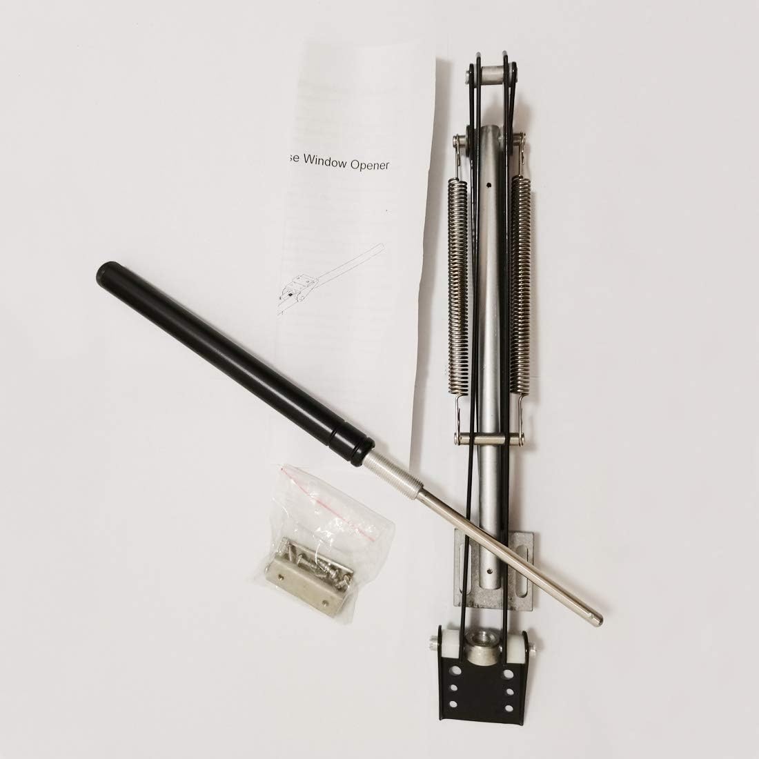 BIBISTORE Solar Auto Greenhouse Vent Opener Agricultural Greenhouse Automatic Window Opener Heat