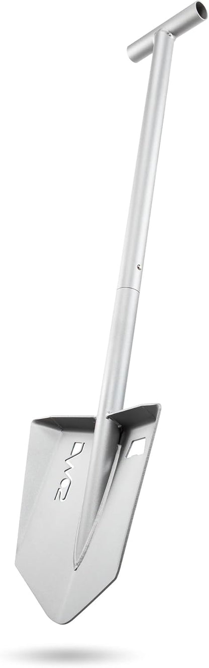 DMOS Nomad Shovel - 2-Piece Collapsible Lightweight Aluminum Shovel for Camping, Overlanding
