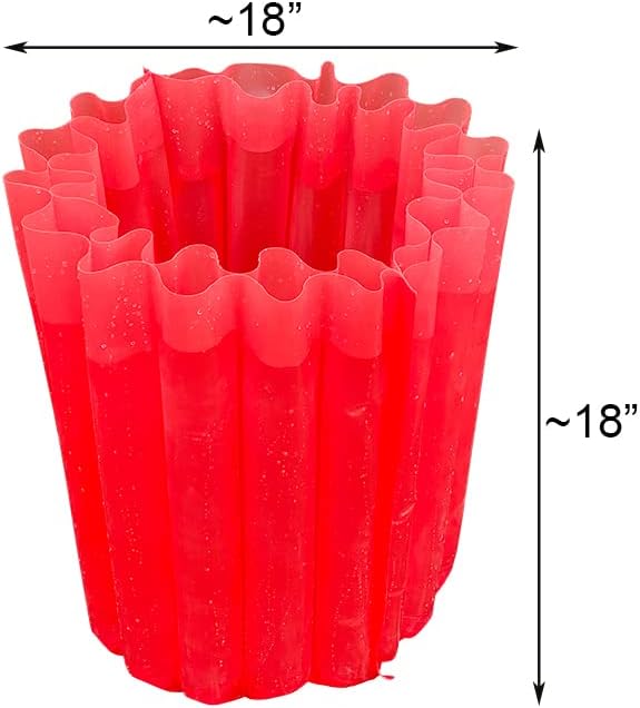 Bulk Buy of 27 Gardeneer Insulated Plant Protectors, Red