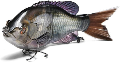 5.9in Multi Jointed Swimbait Fishing Lures Bait,2 Segment Big Giant Sinking Fishing Bass