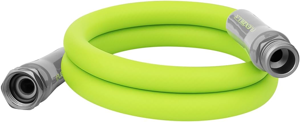 Flexzilla Garden Lead-in Hose 5/8 in. x 5 ft., Lightweight All-Weather Water Hose, Durable and