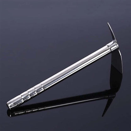 15 inch Stainless Steel Garden Hoe Pick Multipurpose Hand Tool Digging Weeding Turning Soil Mining