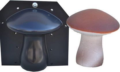 SvitMolds Concrete Mold DIY 3D Mushrooms Black ABC Plastic Statue Decor Garden Decor Decoration
