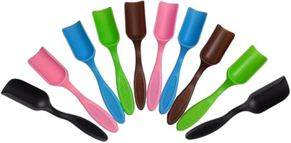 10Pcs NINGDAN Mini Shovel,Plastic Mini Gardening Shovel Spoons Soil Scoops,Cultivation Digging