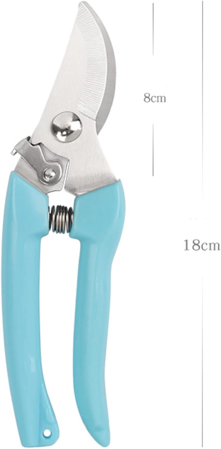 Curve Gardening Scissor with Sharp Stainless Steel Blade Garden Shears for Cutting Flowers Trimming