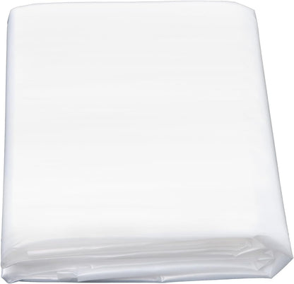 HOSTIC 20 x 25FT Clear Greenhouse Plastic Sheeting, 6 Mil Heavy Duty Polyethylene Film, for Farm