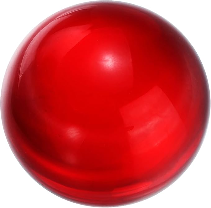 uxcell 25mm/1" Crystal Sphere Ball Glass Solid Decorative Sphere Crystal Ball Prop Ornament for