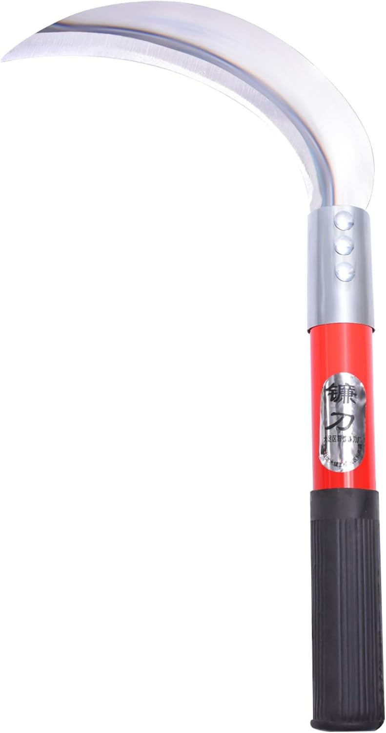 1pce 290mm/11.42in Carbon Steel Billhook Brush Clearing Sickle for Grass,Weeding Tools for
