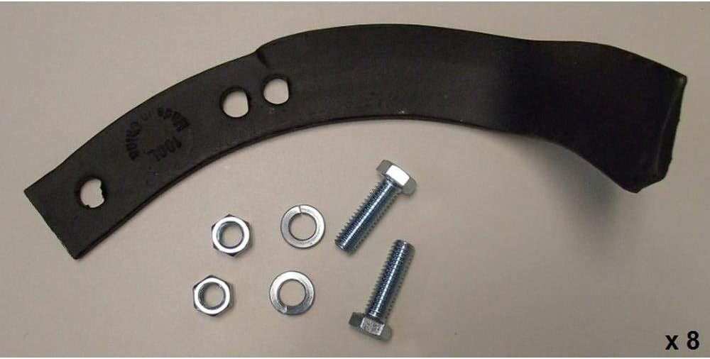 RAParts 108802 1245K 10802 New Tiller Tine Set Fits Troybilt Tiller Model 15008 Fits Ariens