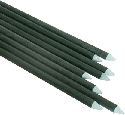 4ft Garden Stakes for Plants Vegetable Fence Post, 1/4" Dia x 48", Fiberglass Stakes