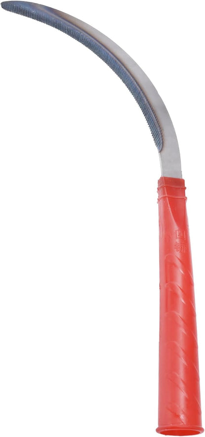 1pce 300mm/11.81in Carbon Steel Billhook Brush Clearing Sickle for Grass,Weeding Tools for