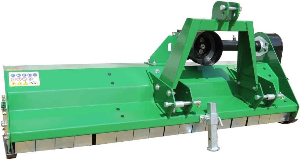 68" Tractor Heavy Duty Flail Mower 3 Point Mowing Attachment Farm Equipment