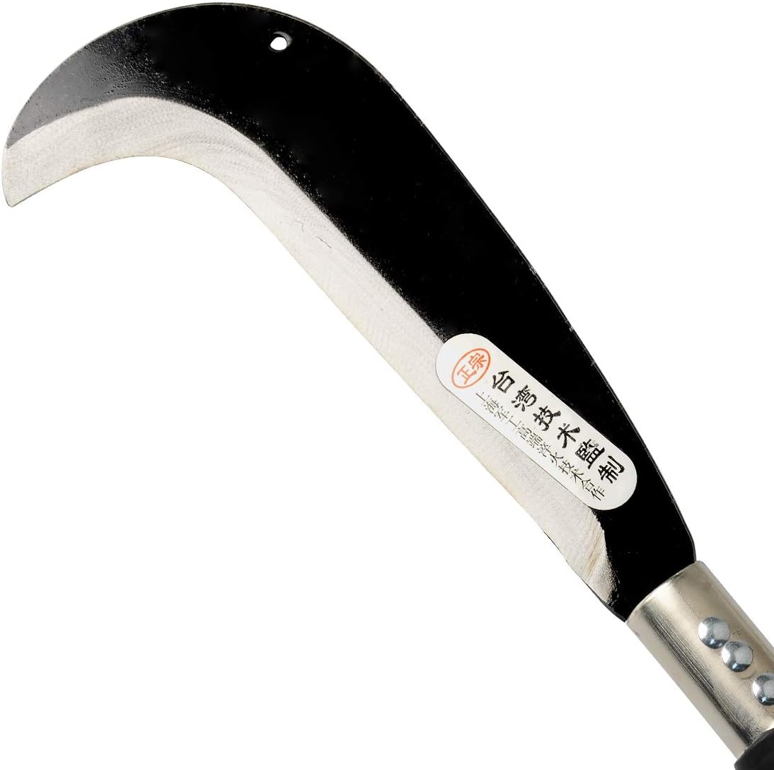 Zelin Machete with Heavy Duty Construction Black Plastic Handle,Ergonomic No-Slip Handle for