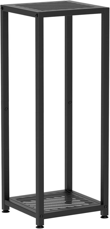 TOSKING Tall Plant Stand Indoor – 2-Tier Modern Metal Shelf, 30" Height & 200 LBS Capacity, Heavy
