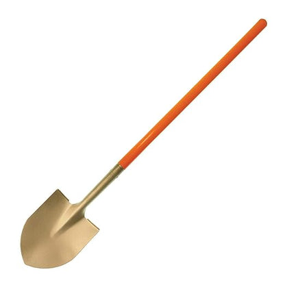 CS Unitec | Non-Sparking Round Shovel | 240 X 280 mm | Nupla Handle | Aluminum Bronze |