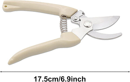 Garden Flower Shears Pruning Shears 6.9 inches Scissors Heavy Duty Plant Scissors for Cutting