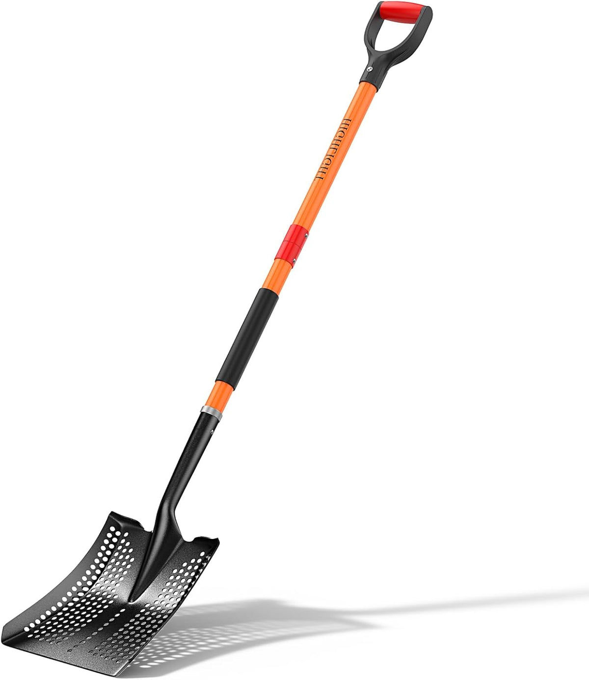 HIGHLIGHT Sifting Shovel, Heavy Duty Metal Sand Sifter for Beach, 45" Long Sifter Shovel for Beach