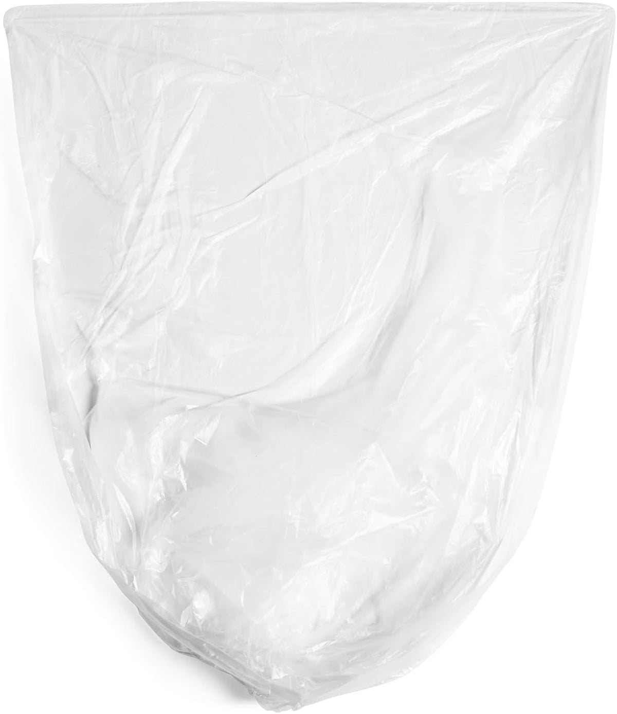 Aluf Plastics High Density Trash Bags, 33 Gallon, 250 Count, 16 Micron (eq), 33" x 40", Clear, for