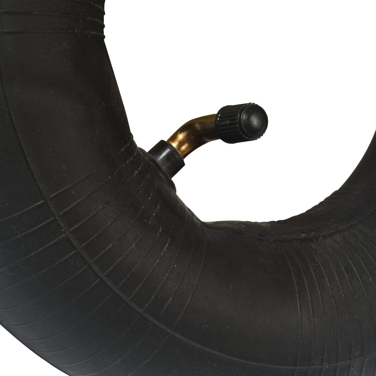 4.10/3.50-4 Heavy Duty Replacement Inner Tube with TR-87 Bent Valve Stem (2-Pack) - for