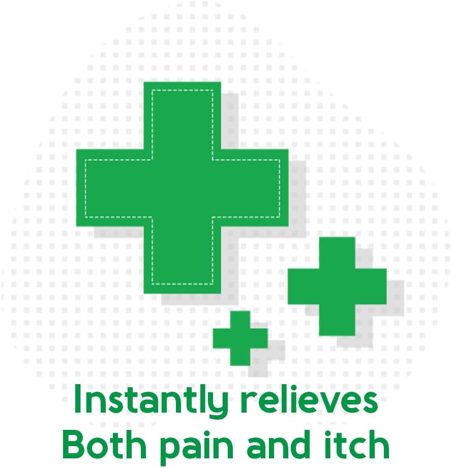 Sting-kill First Aid Anesthetic Swabs, Instant Pain + Itch Relief from Bee Stings and Bug Bites