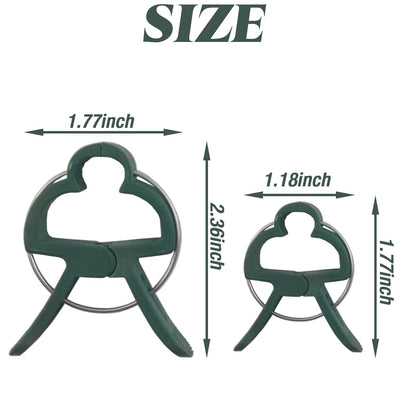 GXXMEI 80PCS Plant Clips 2 Sizes Adjusting Reusable Garden Plant Supports Clips for Supporting