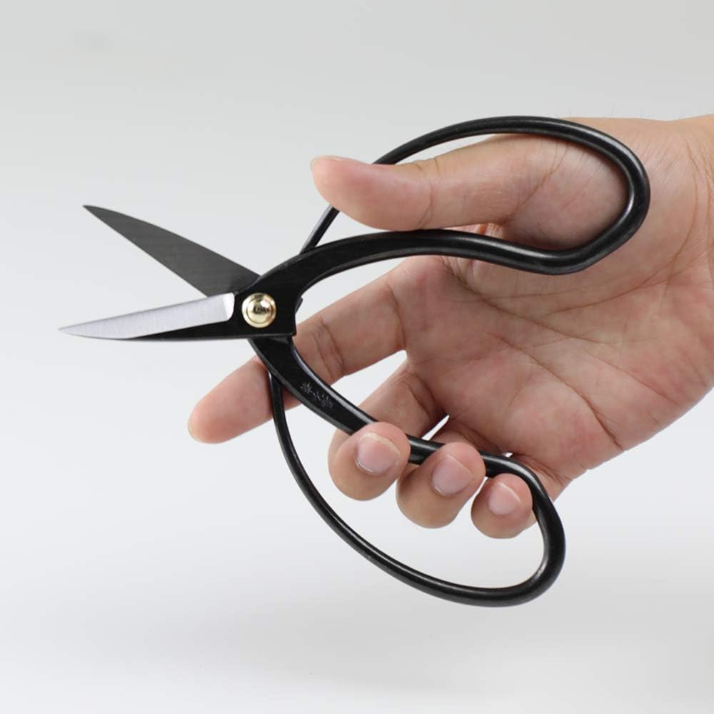 Wazakura Bonsai Scissors MADE IN JAPAN 7inch(180mm), Japanese Bonsai Garden Tools, Hasami Pruning