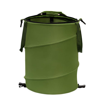 Collapsible Pop Up Trash Can, Outdoor Recycling Bin 13.8x15.8 in, 600D Oxford Cloth Yard Waste